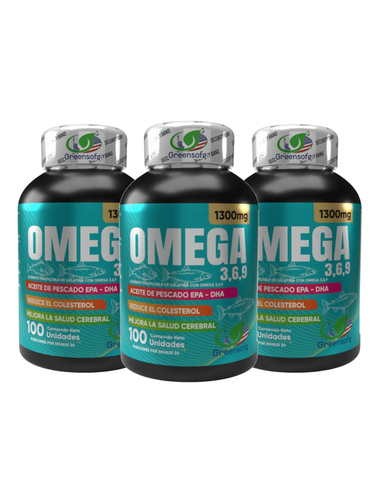 Omega 3, 6 y 9 X 3 unidades