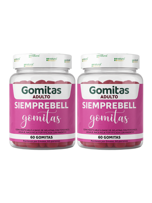 Gomitas Siemprebell Adulto X 2 unidades
