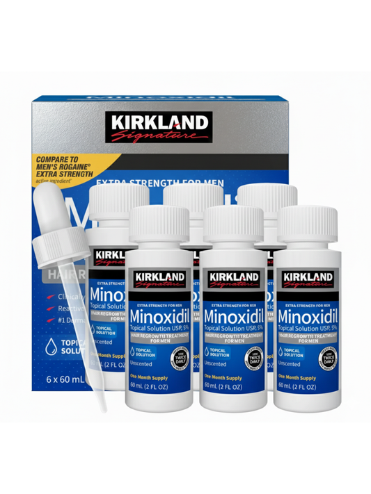 Caja de Minoxidil Kirkland 5% X 6 unidades