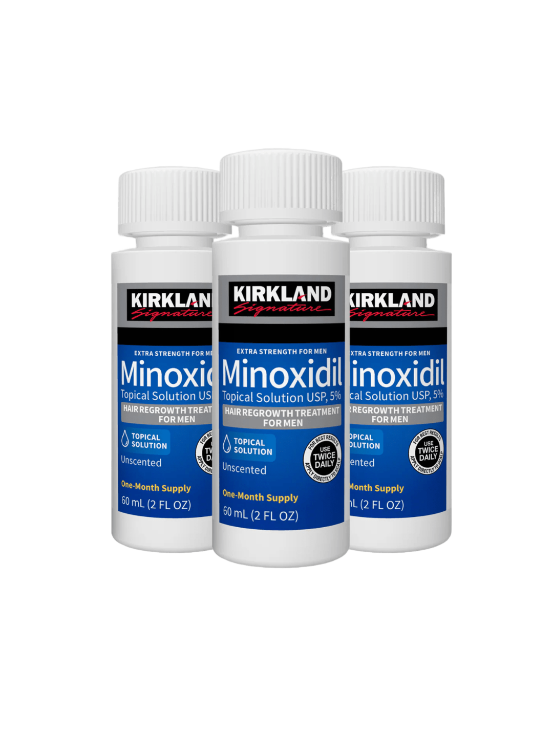 Minoxidil Kirkland 5% X 3 unidades