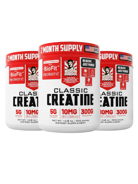 Old School - Creatina Para Hombres X 3 unidades