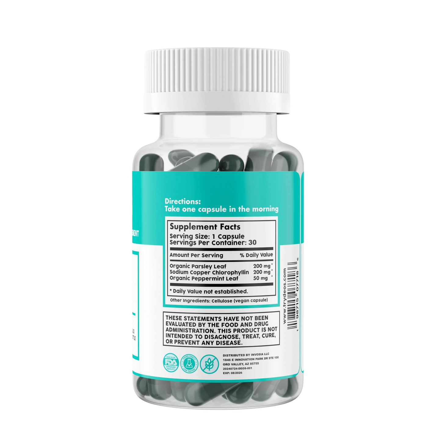 DEOS - Suplemento Desodorante Interno X 2 unidades