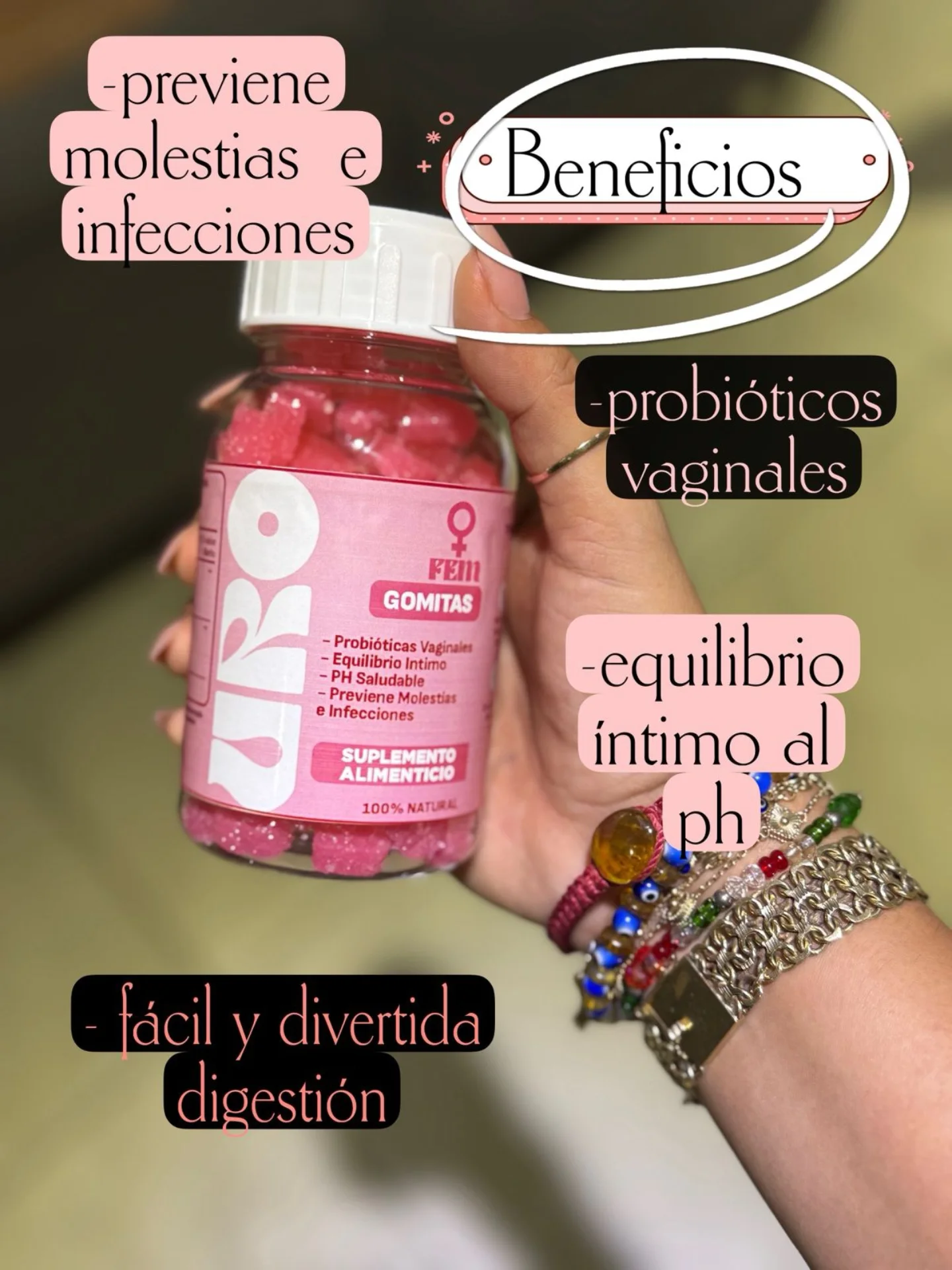 URO - Gomitas Probiótico Vaginal