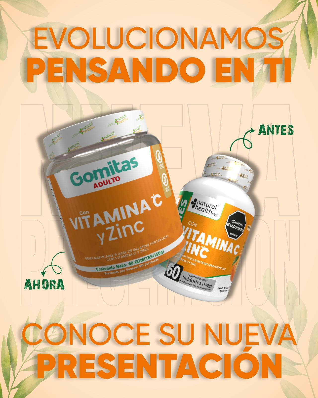 Gomitas de Vitamina C Y ZINC