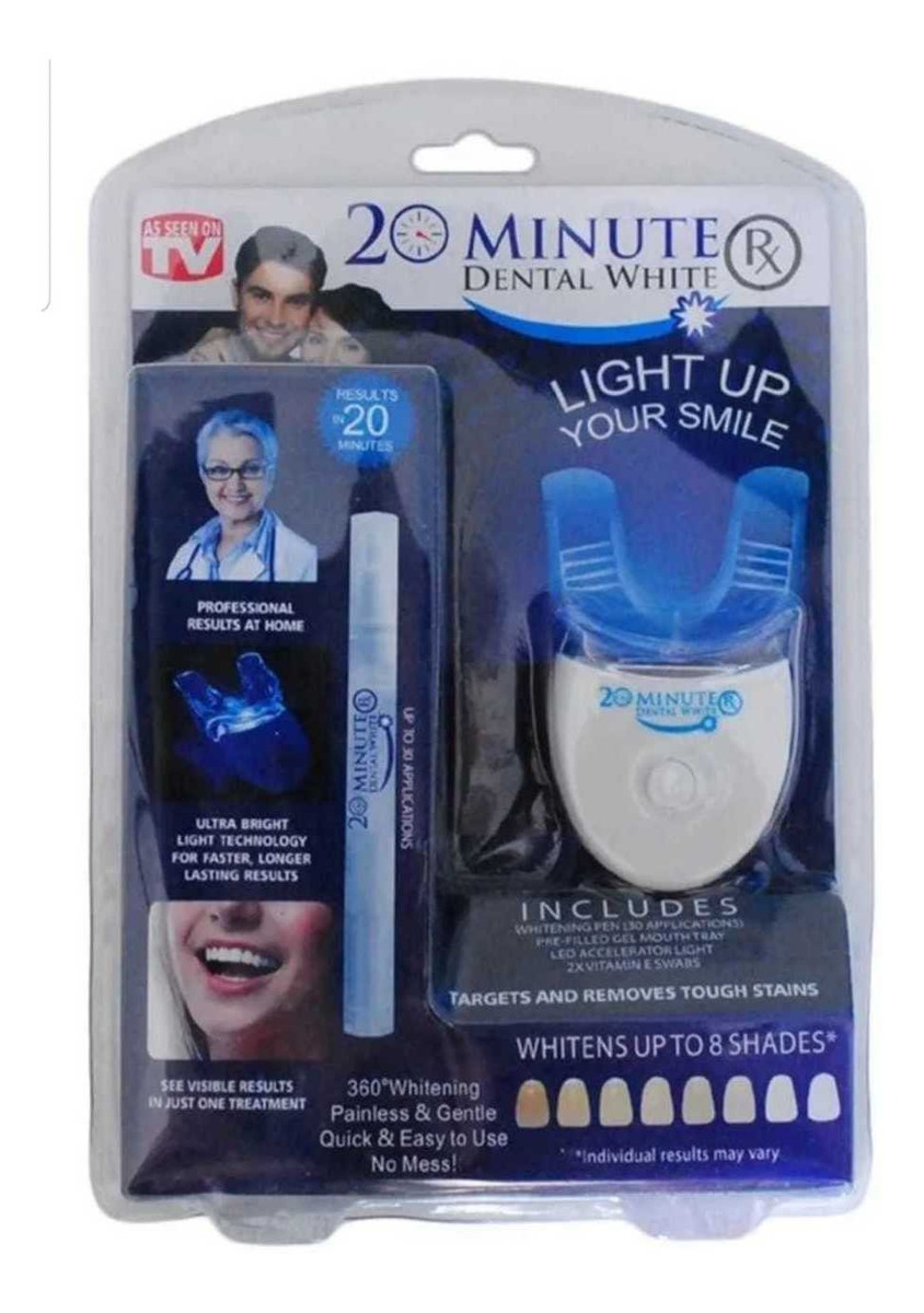 Inventel - Kit Blanqueador De Dientes 20 minutos