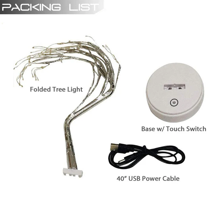 Lámpara Led de Árbol Bonsái