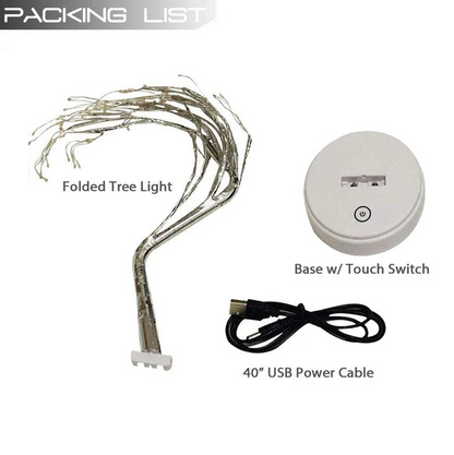 Lámpara Led de Árbol Bonsái