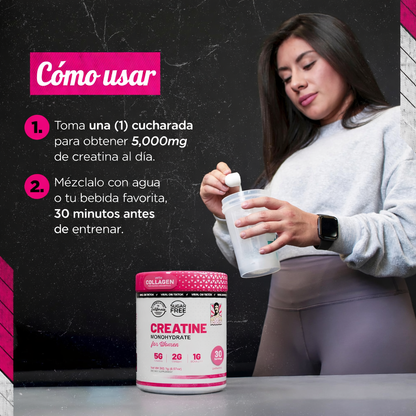 Old School - Creatina Para Mujeres X 1 unidad