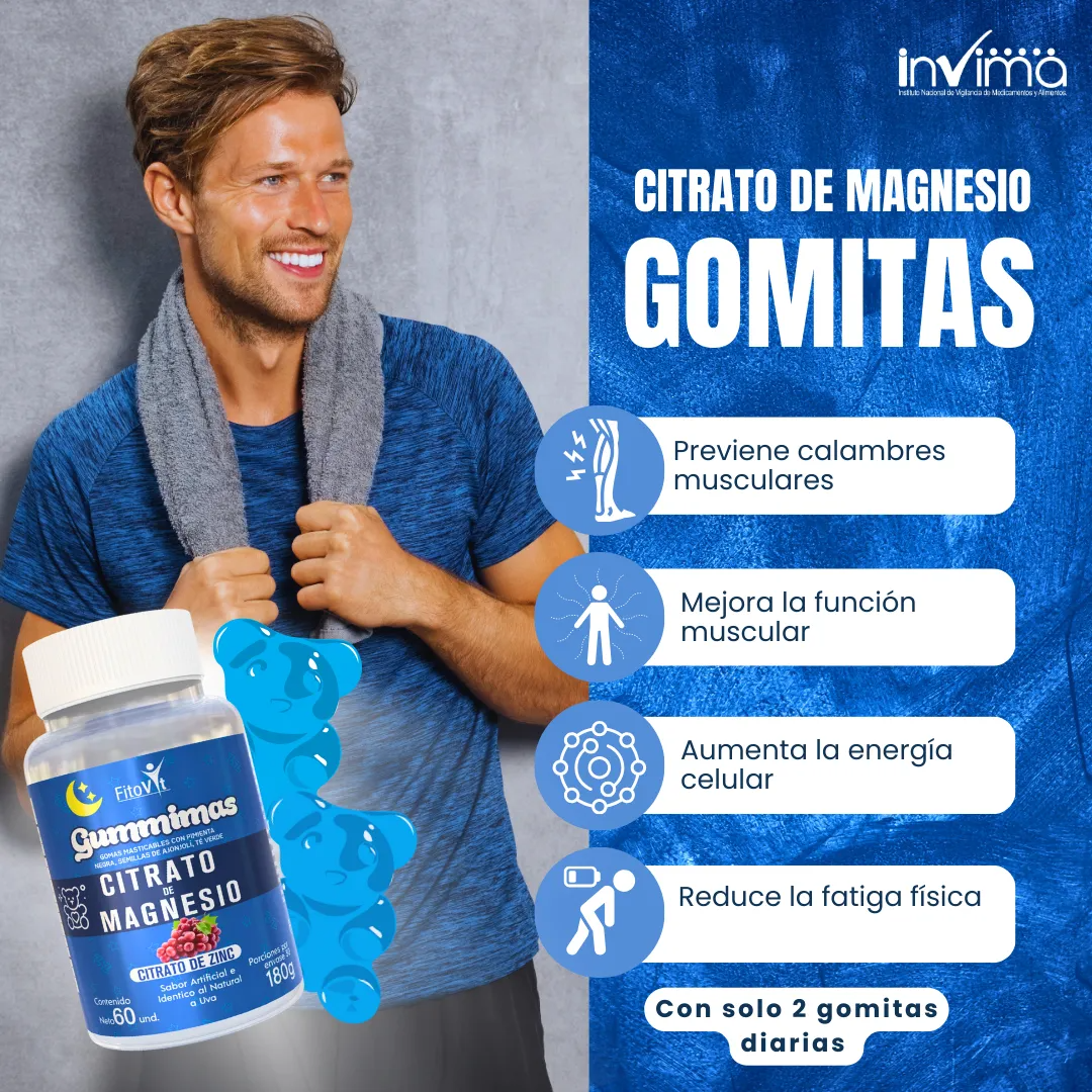 Gomitas de Citrato de Magnesio