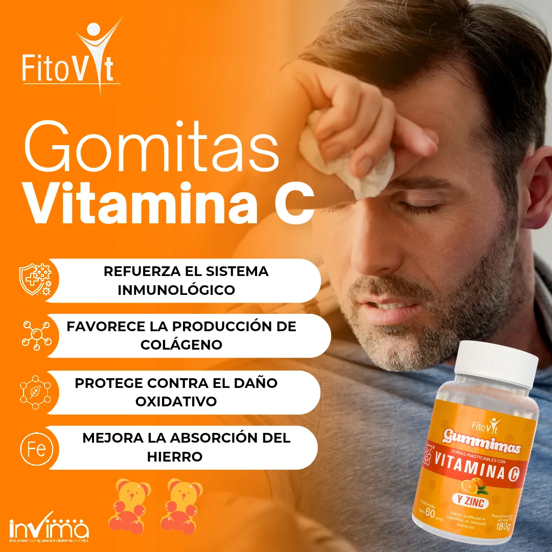 Gomitas de Vitamina C y Zinc