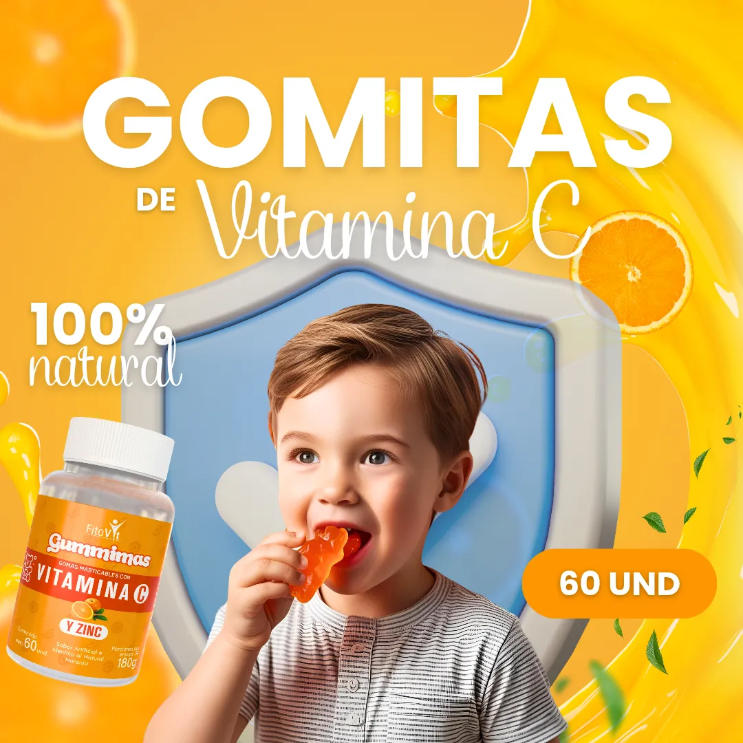 Gomitas de Vitamina C y Zinc