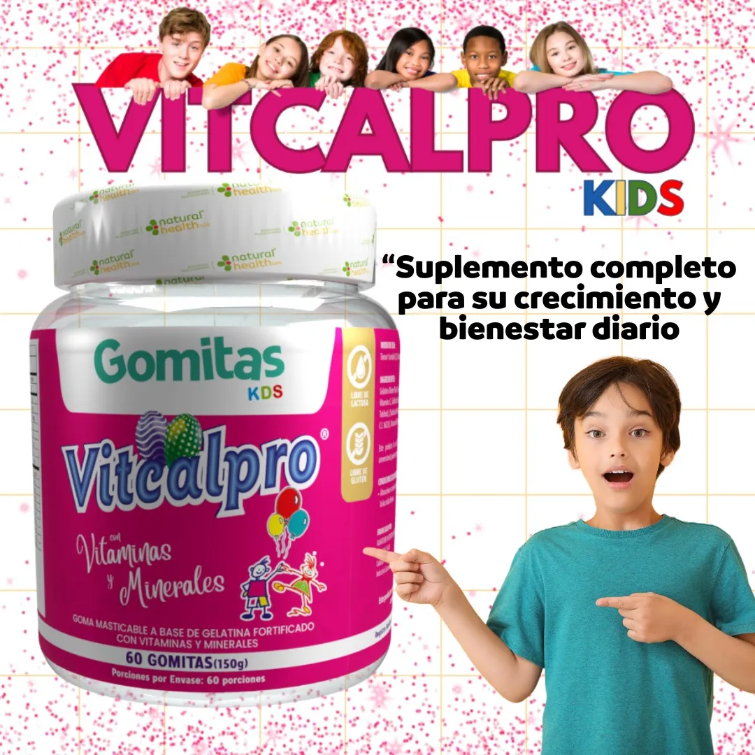 Gomitas Vitcalpro Kids