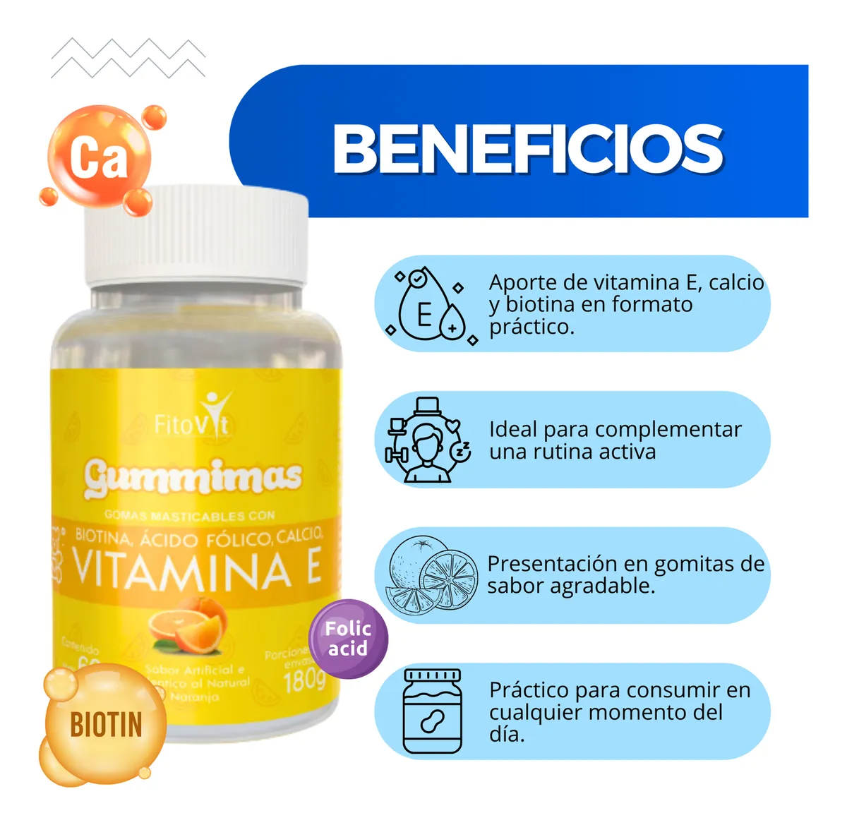 Gomitas de Vitamina E