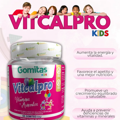 Gomitas Vitcalpro Kids