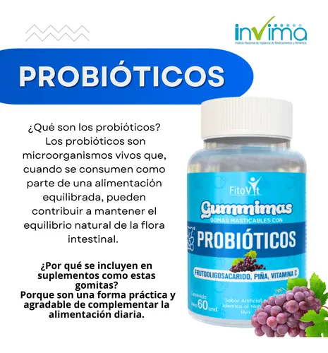 Fito Vit™ - Probióticos En Gomitas