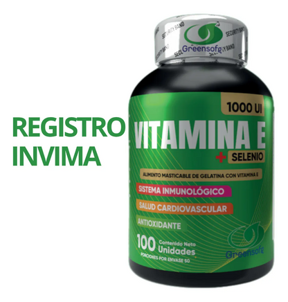 Vitamina E + Selenio X 3 unidades