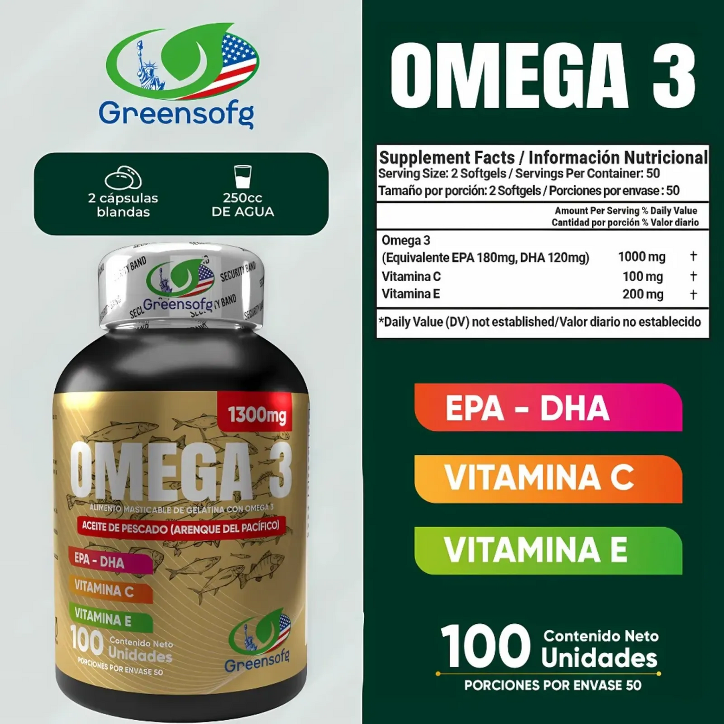 Omega 3 X 3 unidades