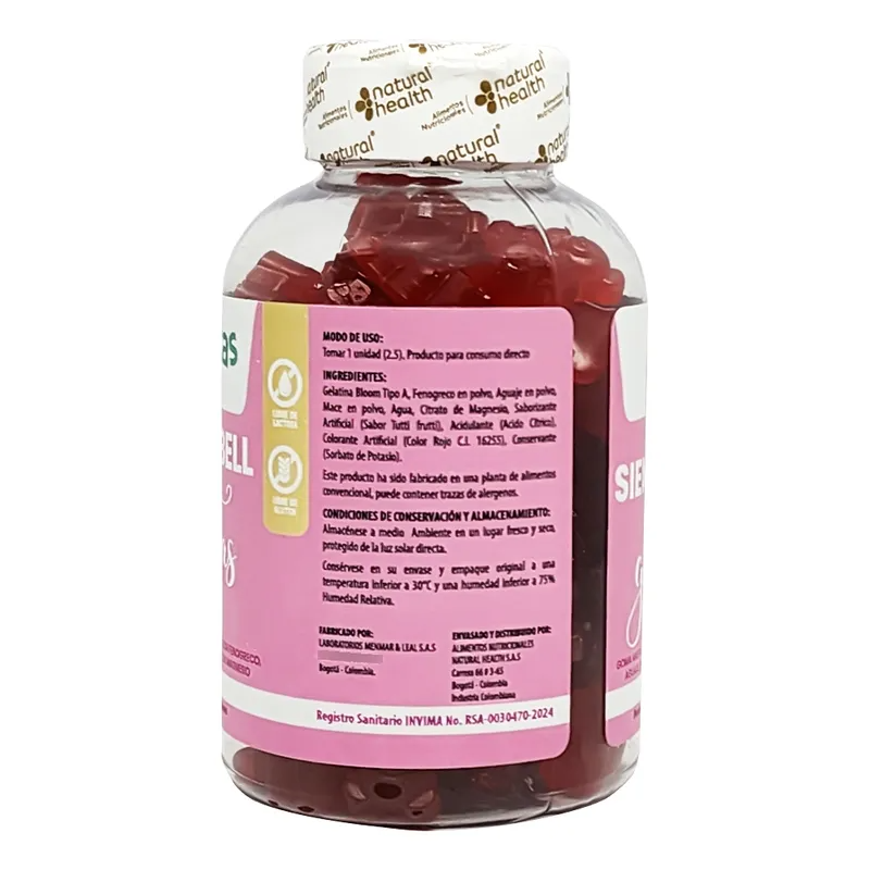 Gomitas Siemprebell X 2 unidades +  Colágeno Hidrolizado X 30 Cápsulas