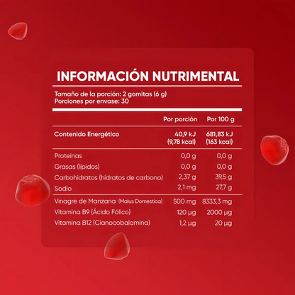 Gomitas Goli Vinagre de Manzana