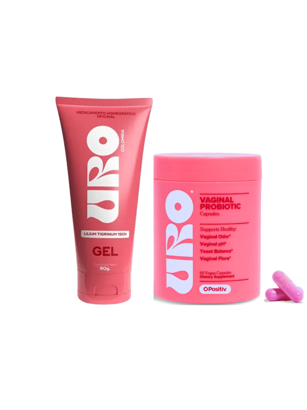 URO - Gel Íntimo + Probióticos Cápsulas
