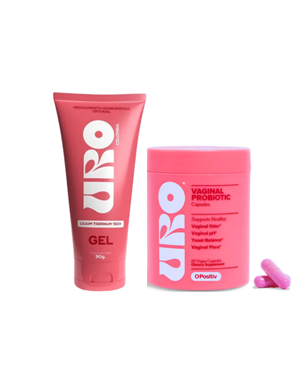 URO - Gel Íntimo + Probióticos Cápsulas