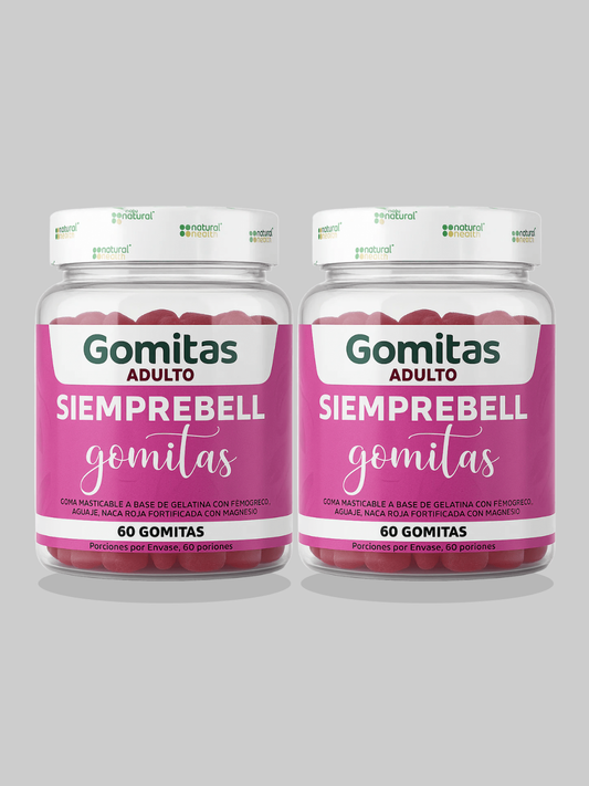 Gomitas Siemprebell Adulto X 2 unidades