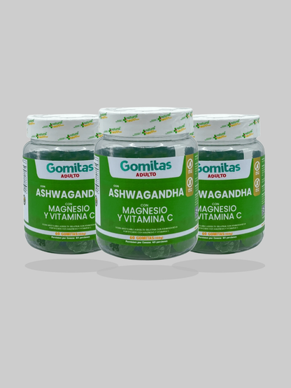 Gomitas de Ashwagandha X 3 unidades