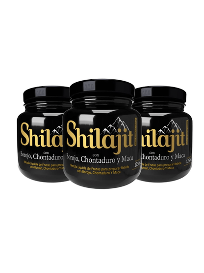 Shilajit en Jalea X 3 unidades