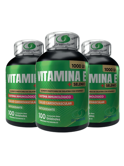 Vitamina E + Selenio X 3 unidades