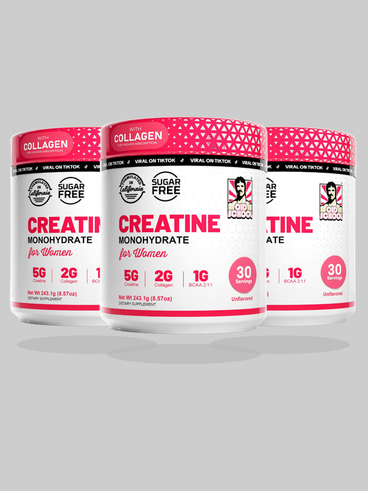 Old School - Creatina Para Mujeres X 3 unidades