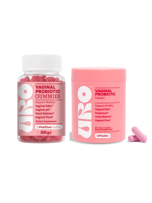 URO - Cápsulas Probiótico + Gomitas Probiótico Vaginal