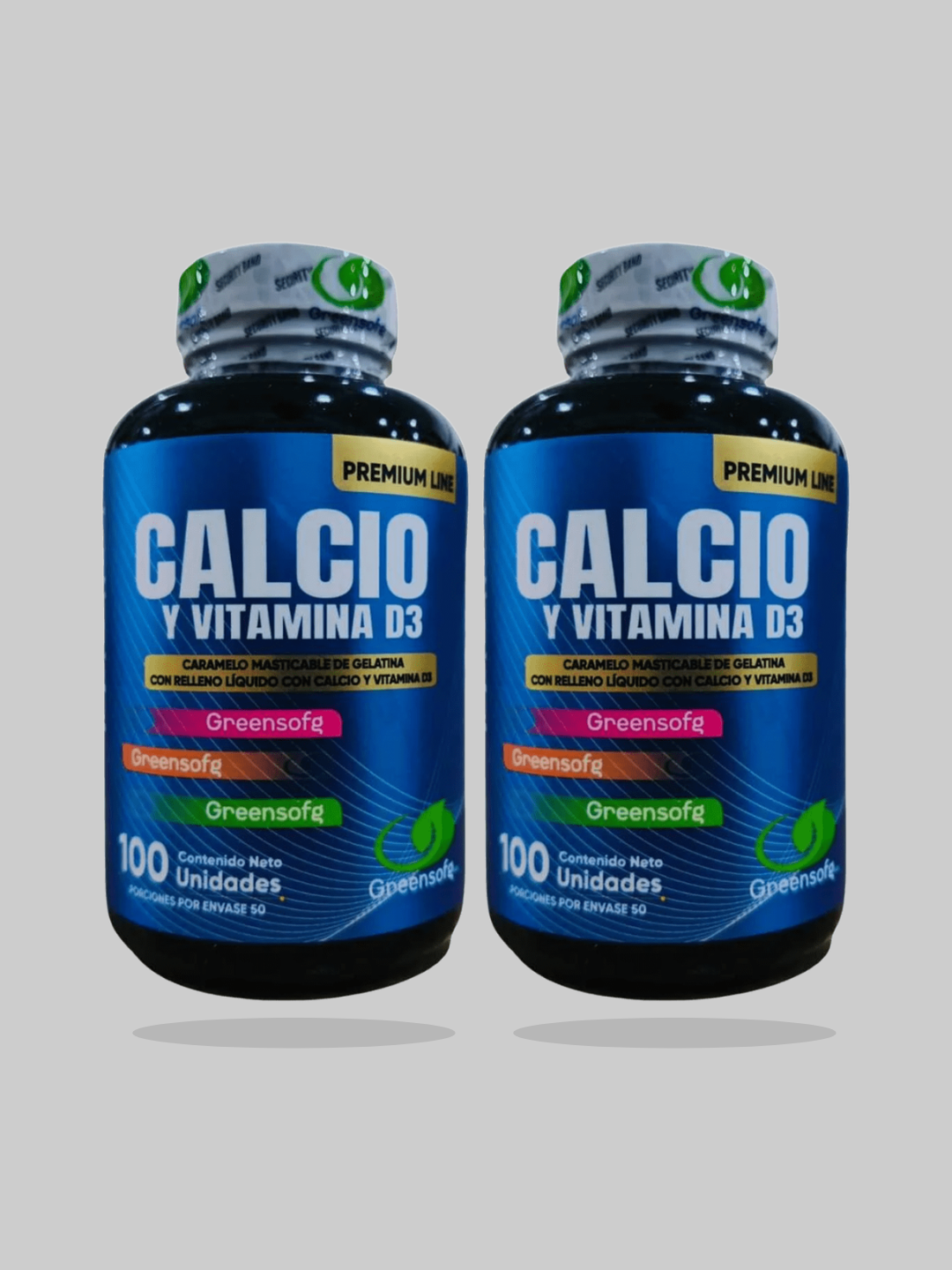 Calcio + Vitamina D3 X 2 unidades