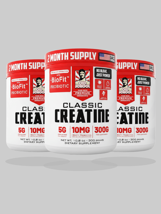 Old School - Creatina Para Hombres X 3 unidades