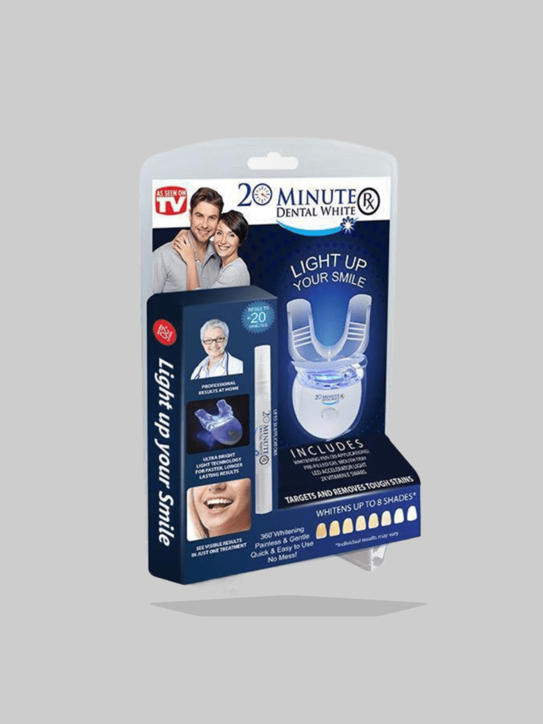 Inventel - Kit Blanqueador De Dientes 20 minutos