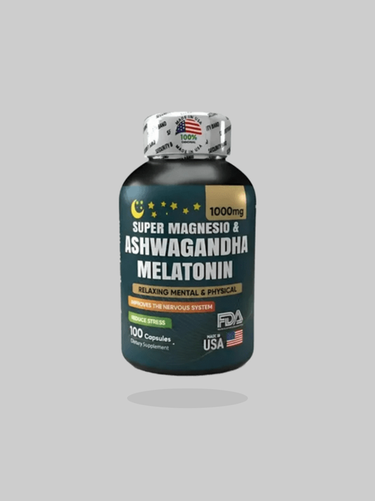 Super Magnesio + Melatonina +Ashwagandha