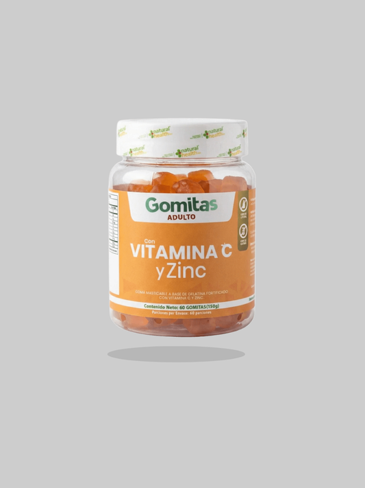 Gomitas de Vitamina C Y ZINC