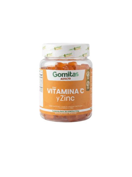 Gomitas de Vitamina C Y ZINC