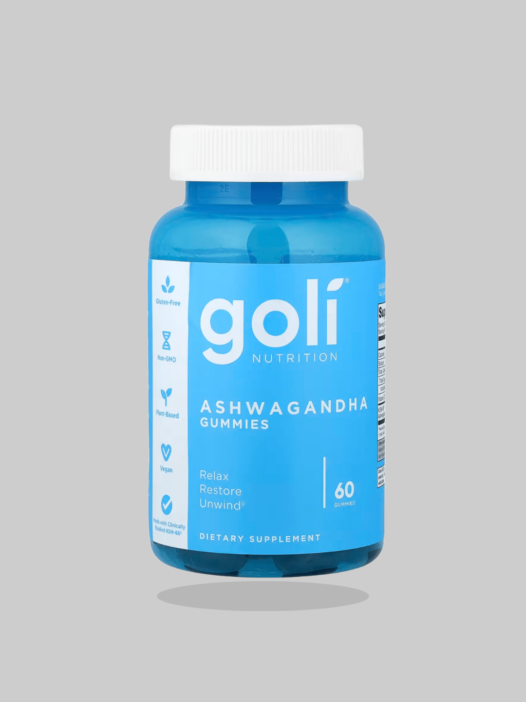 Gomitas Goli de Ashwagandha y Vitamina D