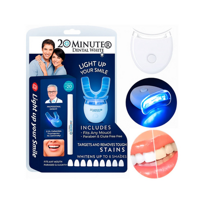Inventel - Kit Blanqueador De Dientes 20 minutos