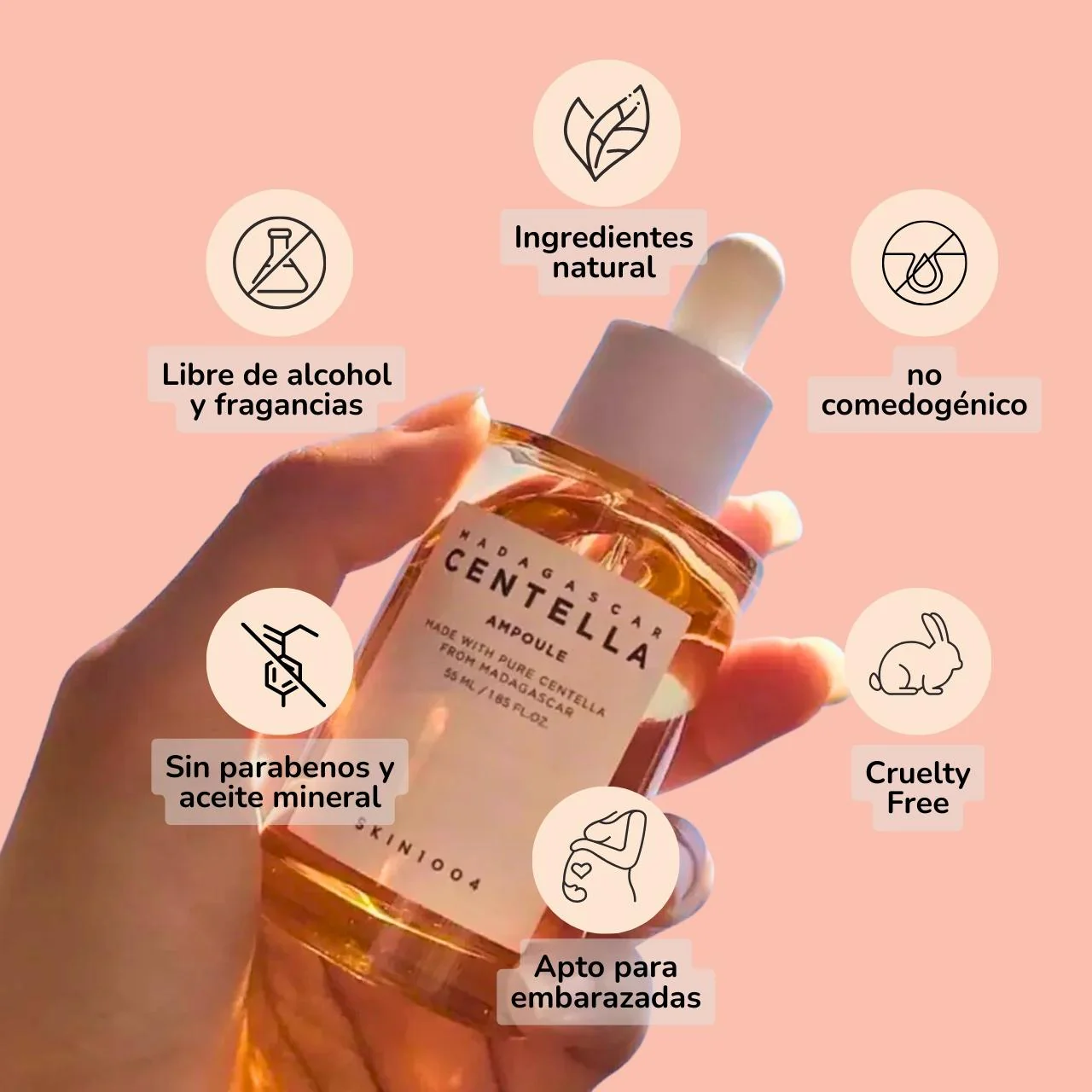 Ampolla de Centella de Madagascar