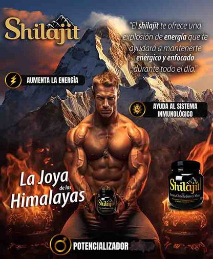 Shilajit en Jalea X 3 unidades