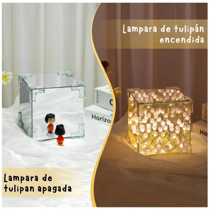Lámpara de Tulipanes Multicolor