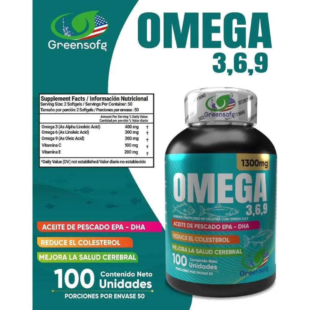 Omega 3, 6 y 9