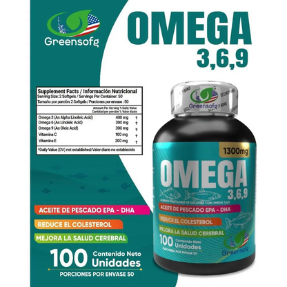 Omega 3, 6 y 9