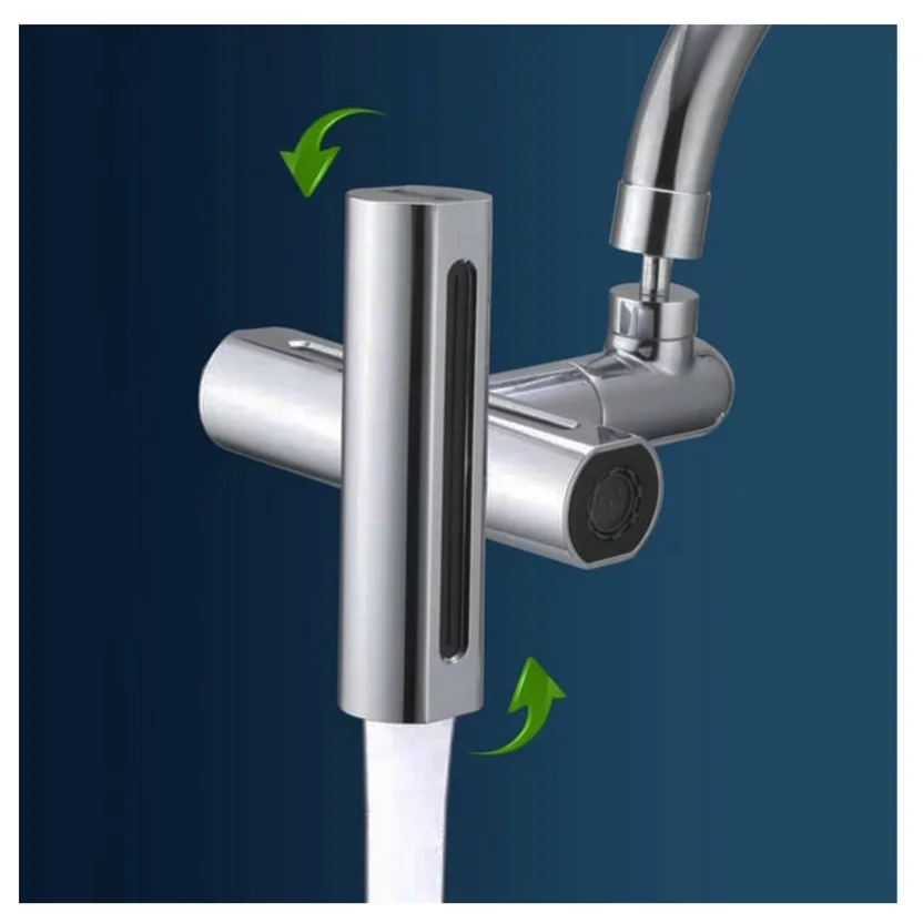 Adaptador Extensor Para Grifo 4 en 1 Giratorio 360°